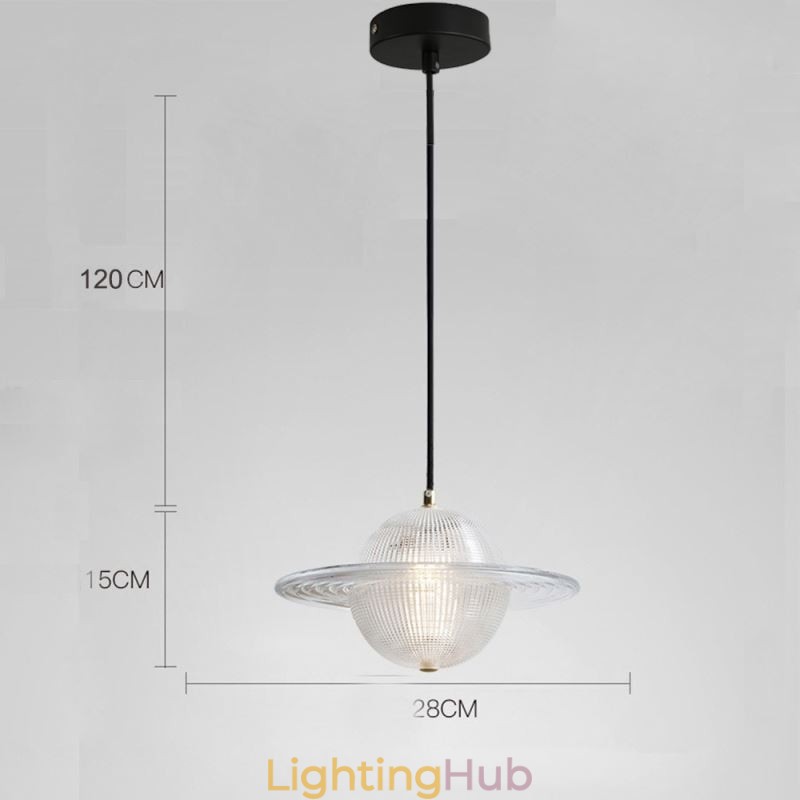 Modern Glass Pendant Light Shape Ceiling Lamp