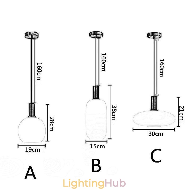 Modern Simple Pendant Light Glass Pendant Lamp