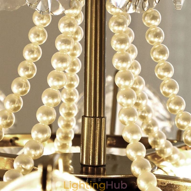 Elegant Glass Pendant Light Leaf Hanging Light