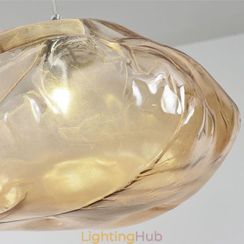 Creative Nordic Pendant Light Glass Chandelier Art Hanging Light