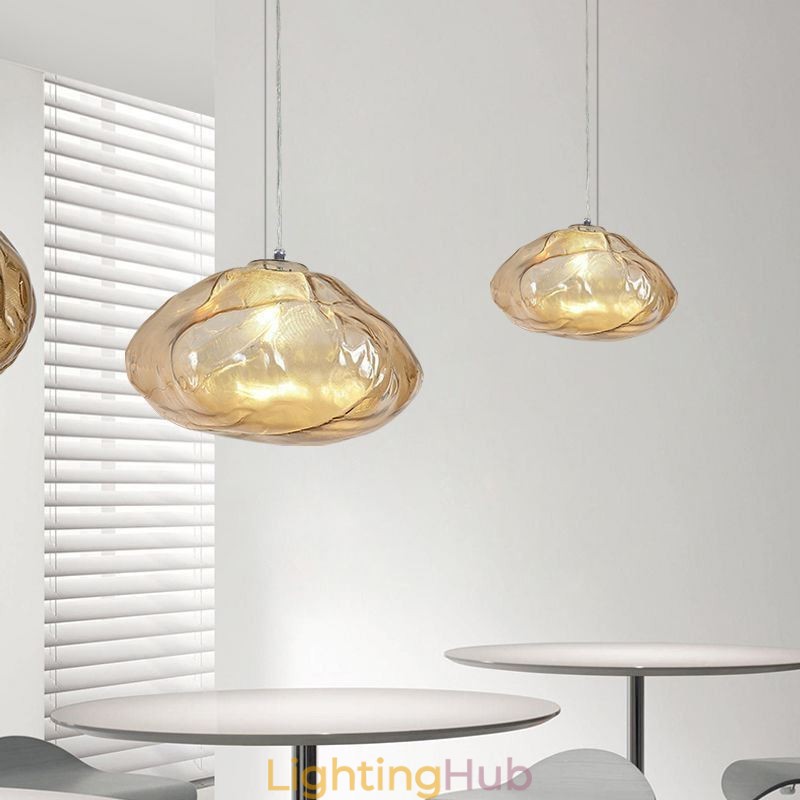 Creative Nordic Pendant Light Glass Chandelier Art Hanging Light
