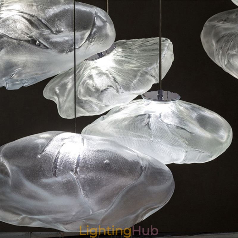 Creative Nordic Pendant Light Glass Chandelier Art Hanging Light