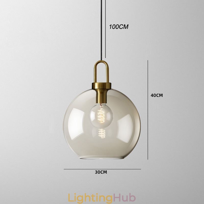 3 Light Pendant Light With Glass Shade Island