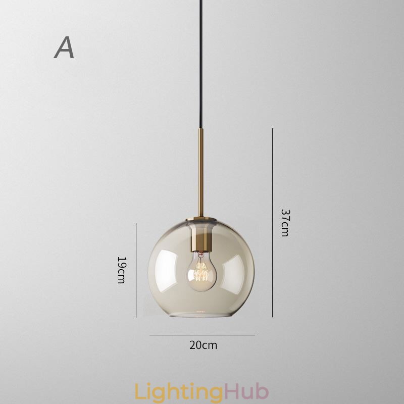 3 Light Glass Pendant Light Classic Cluster Hanging Lighting Fixture Café