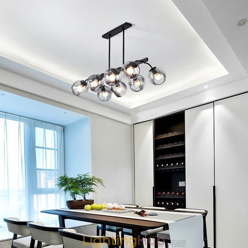 Magic Bean Pendant Light Glass Globe Lighting
