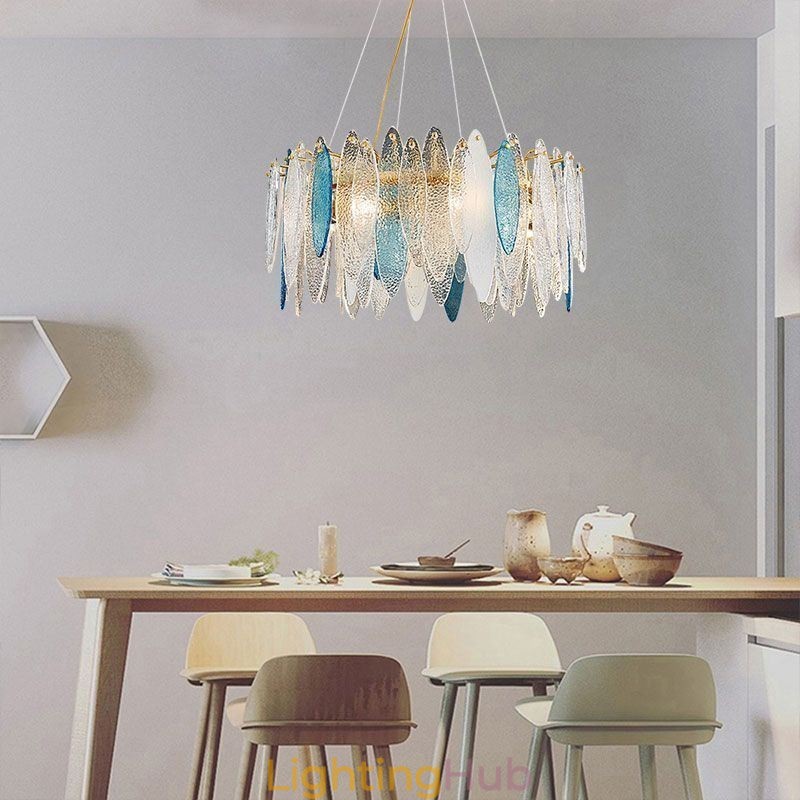 Contemporary Elegant Glass Pendant Light