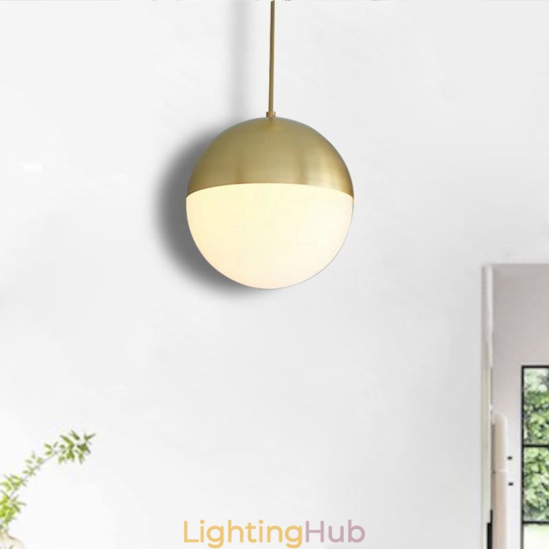 Modern Glass Ball Pendant Light Island Ideas Lamp