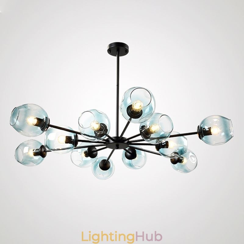 Nordic Glass Pendant Light Magic Bean Shape Lamp Chandelier Lighting