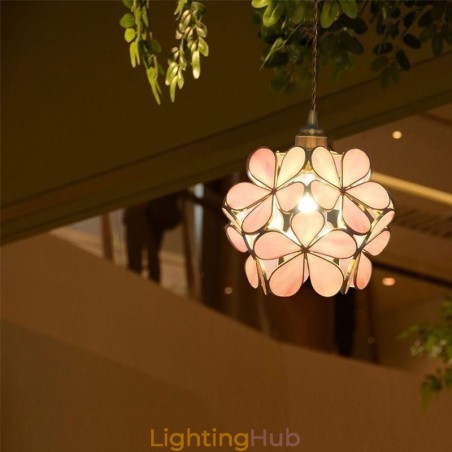 Nordic Creative Pendant Light Glass Home Lighting Petal Shape Lamp Lamp Nordic Creative Pendant Light Glass Home Lighting Petal Shape Lamp Lamp