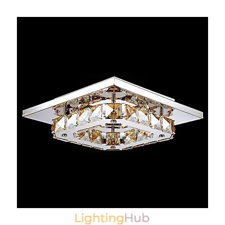 Modern Contemporary Electroplated Metal Flush Mount Modern Contemporary Electroplated Metal Flush Mount