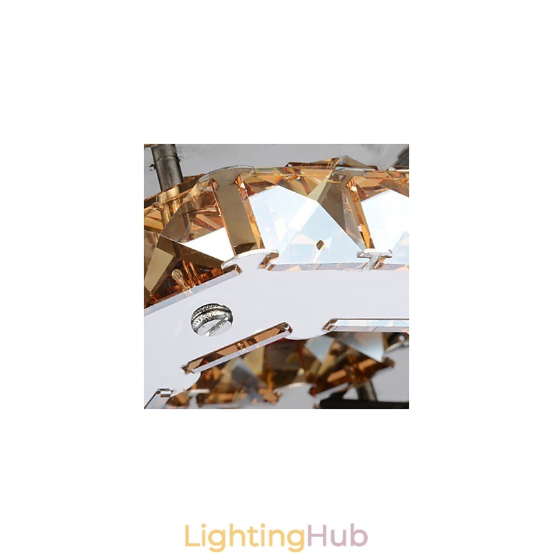 Modern Contemporary Electroplated Metal Flush Mount