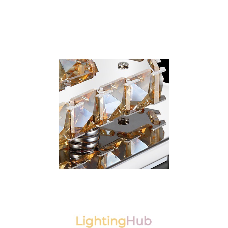Modern Contemporary Electroplated Metal Flush Mount