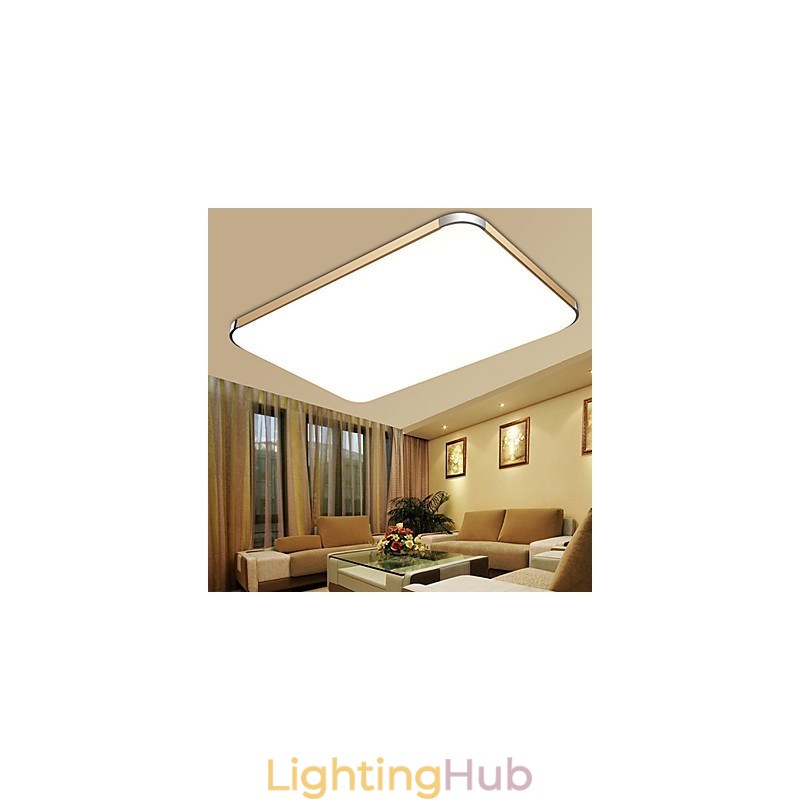 Flush Mounte Light Modern Aluminum Sitting Lamp Rectangle Iphone 5 Shape with Light Ajustable