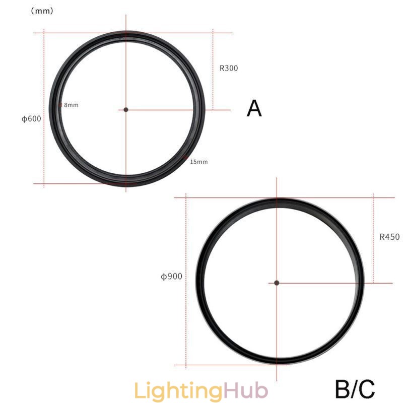 Recessed Track Lighting Rails Round Magnetic Aluminum Track Strips