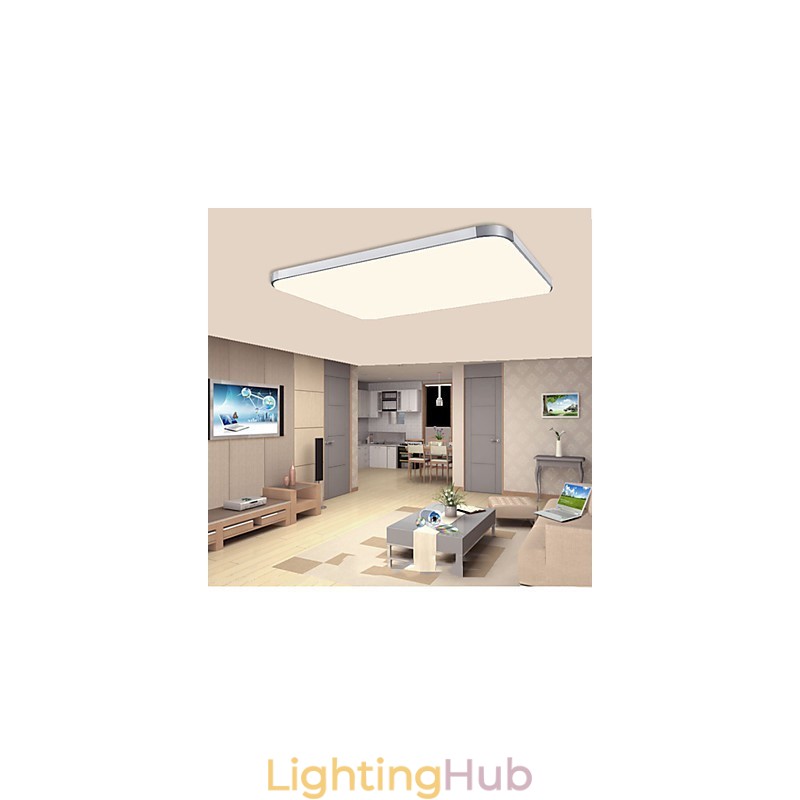 Flush Mounte Light Modern Aluminum Sitting Lamp Rectangle Iphone 5 Shape with Light Ajustable
