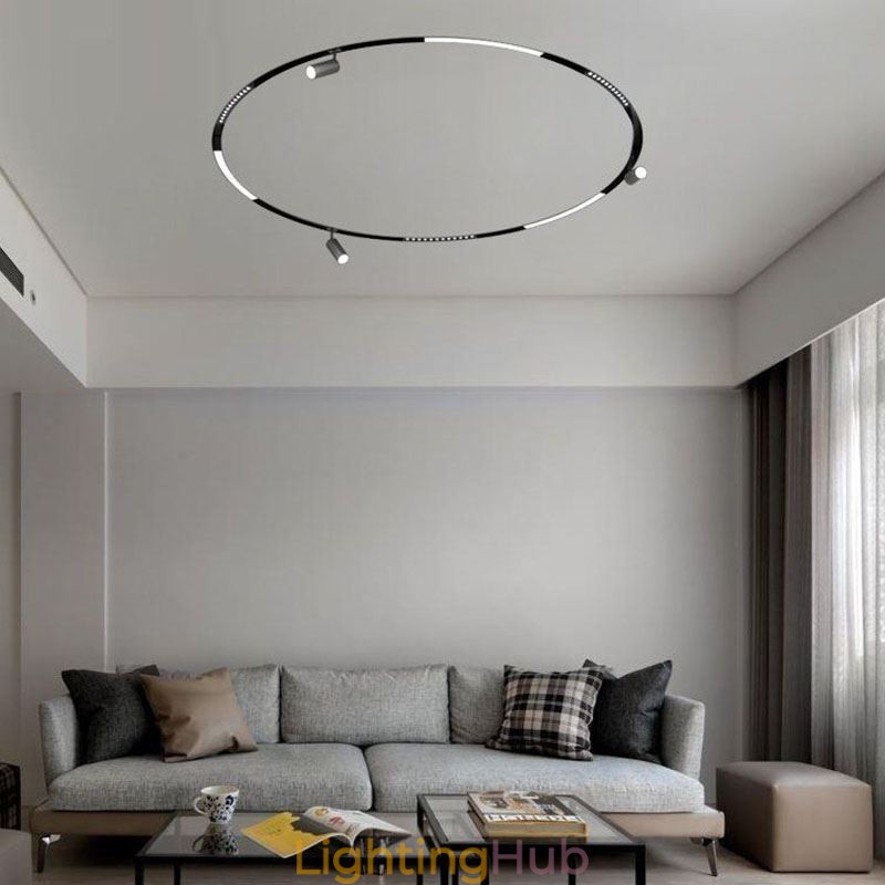 Track Linear Light Magnetic Recessed Spotlight Floodlight