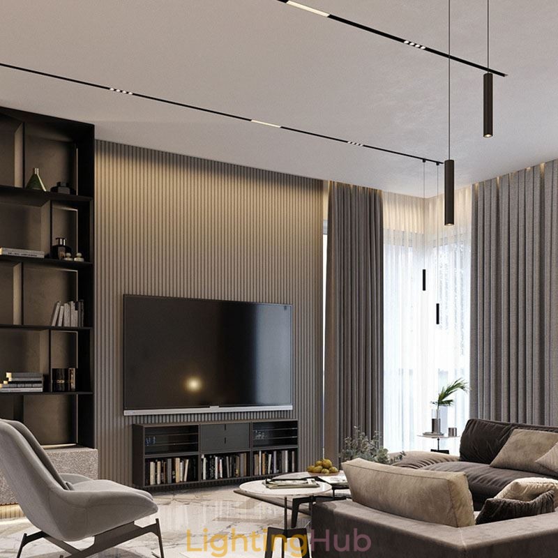 Track Pendant Light Magnetic Recessed Pendant Light Spotlight 36V