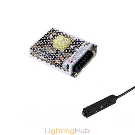 Track Light Driver 200W 36V Driver Power Supply With A Magnetic Track Power Connector Track Light Driver 200W 36V Driver Power Supply With A Magnetic Track Power Connector