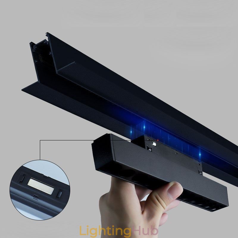 Recessed Track Grille Spotlight Strip Spotlight Magnetic Track Grille Spotlight 36V