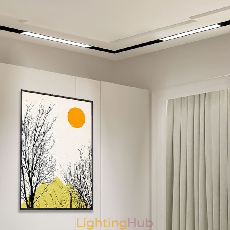 Track Linear Light Magnetic Recessed Spotlight Floodlight 36V