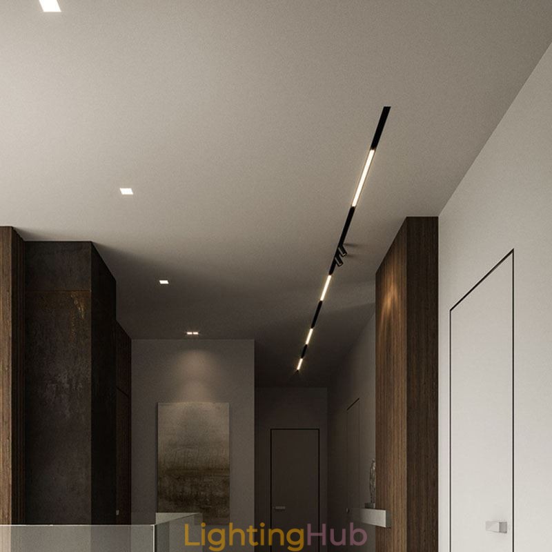 Track Linear Light Magnetic Recessed Spotlight Floodlight 36V