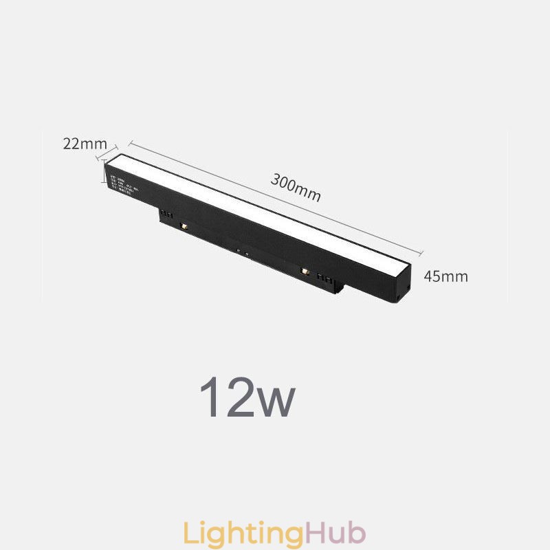 Track Linear Light Magnetic Recessed Spotlight Floodlight 36V