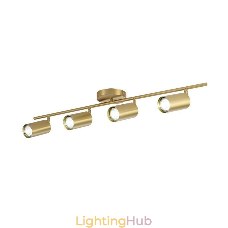 Nordic Brass Flush Mount Ceiling Light