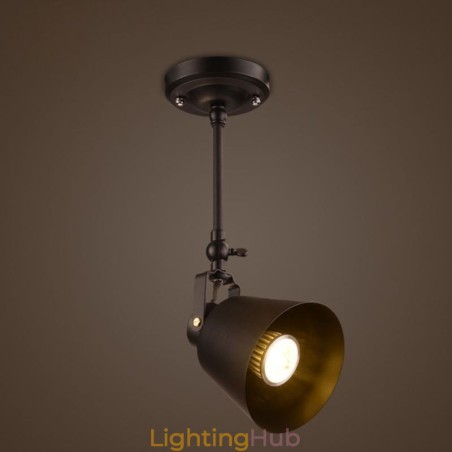 Rustic Iron Spotlight Countryside Vintage Ceiling Light Rustic Iron Spotlight Countryside Vintage Ceiling Light