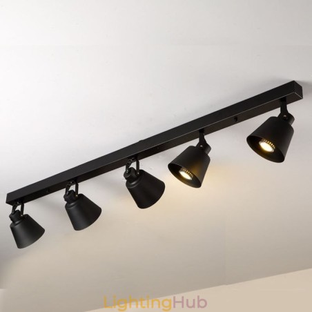 Rustic Vintage Spotlight Industrial Iron Track Lighting Rustic Vintage Spotlight Industrial Iron Track Lighting