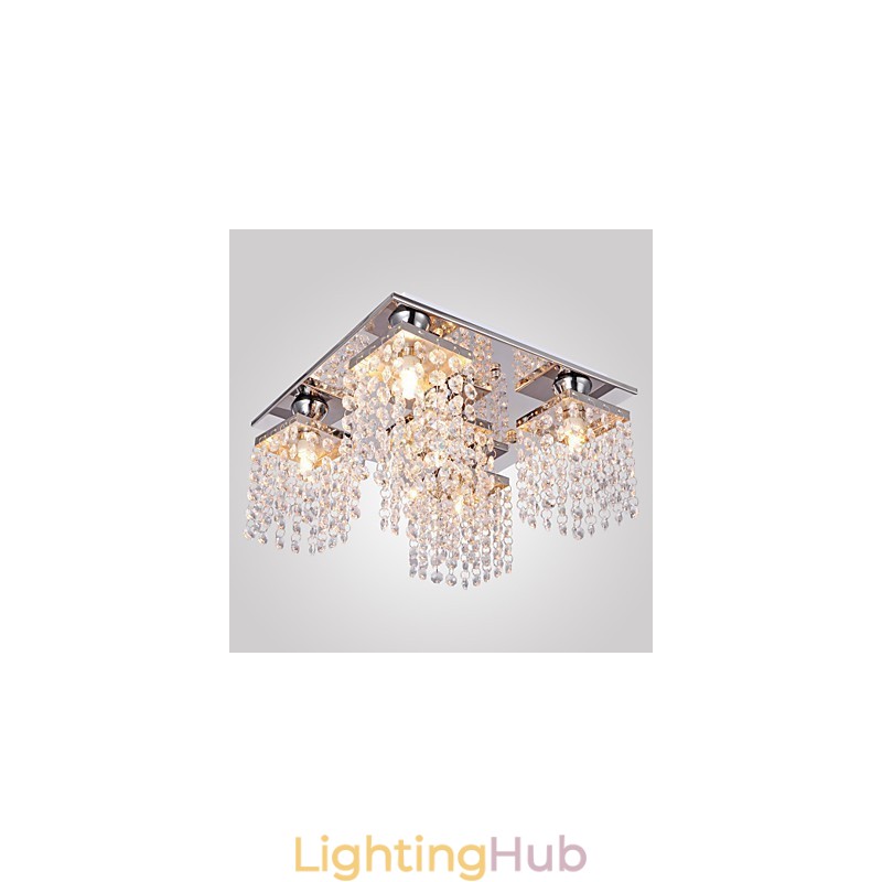 Ceiling Light Crystal Modern 5 Lights