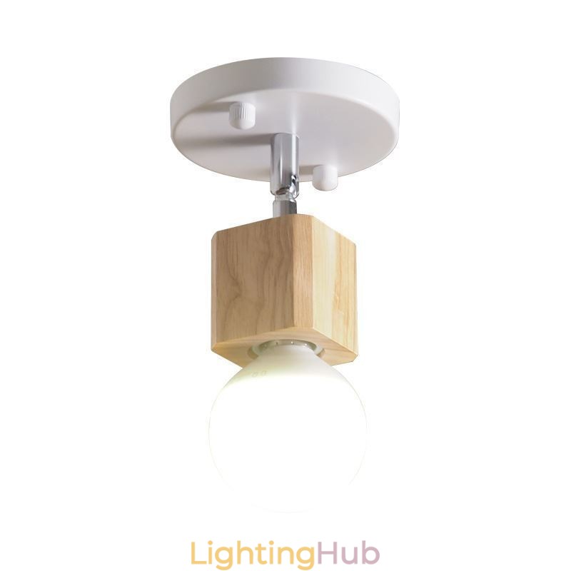 Simple Mini Spotlight Modern White Ceiling Light(Single Light)