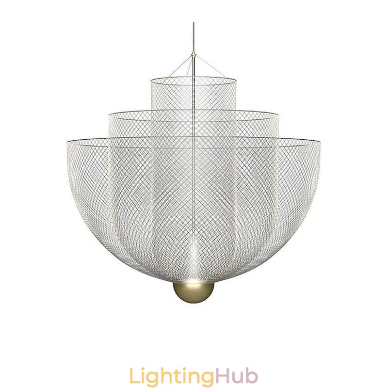 Nordic Grid Designer Creative and Unique Shape Art Decorative Pendant Light