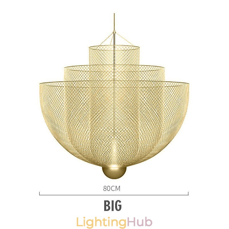 Nordic Grid Designer Creative and Unique Shape Art Decorative Pendant Light
