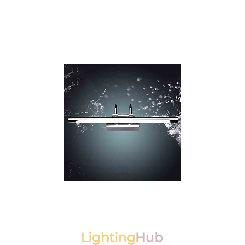 Stainless Steel Mirror Lights Acrylic Bathroom Wall Lamps Make up Lights Cold White Warm White (Size:57X13.5X15)