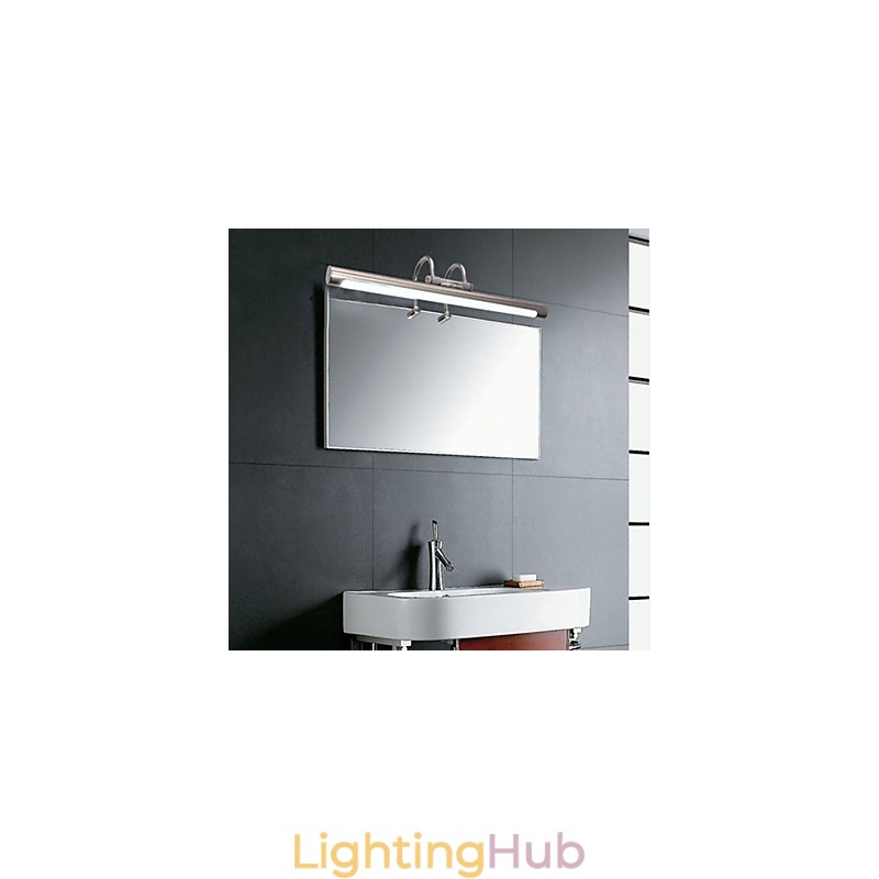 Stainless Steel Mirror Lights Acrylic Bathroom Wall Lamps Make up Lights Cold White Warm White (Size:57X13.5X15)