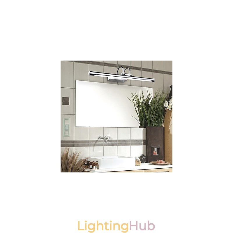 Stainless Steel Mirror Lights Acrylic Bathroom Wall Lamps Make up Lights Cold White Warm White (Size:57X13.5X15)