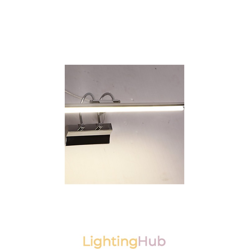 Stainless Steel Mirror Lights Acrylic Bathroom Wall Lamps Make up Lights Cold White Warm White (Size:57X13.5X15)