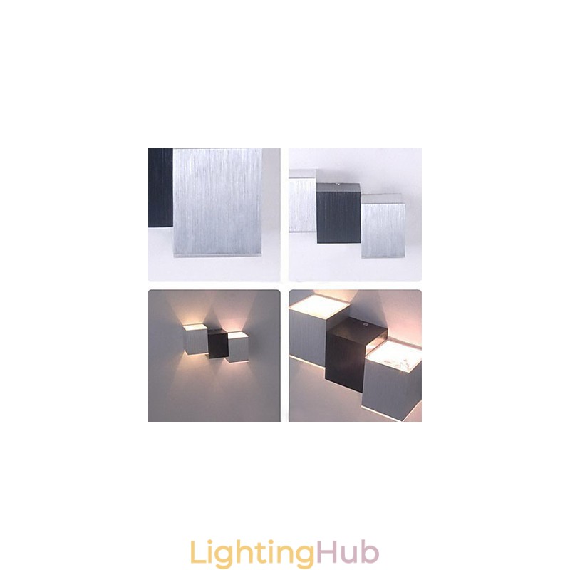 Mini Style Flush Mount wall Lights Modern Contemporary Metal