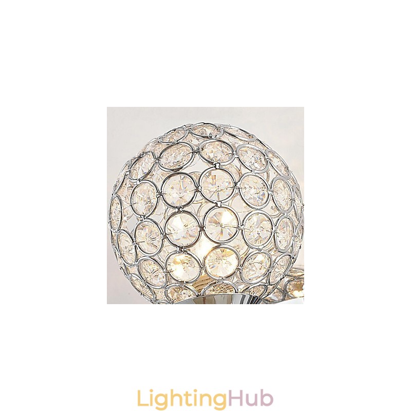 Crystal Wall Sconces Modern Contemporary Metal