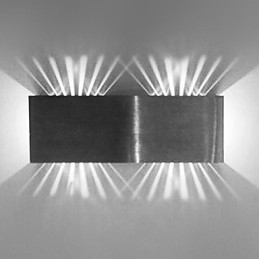 Modern Wall Light with Scattering Light Design 2 Cubic Shades