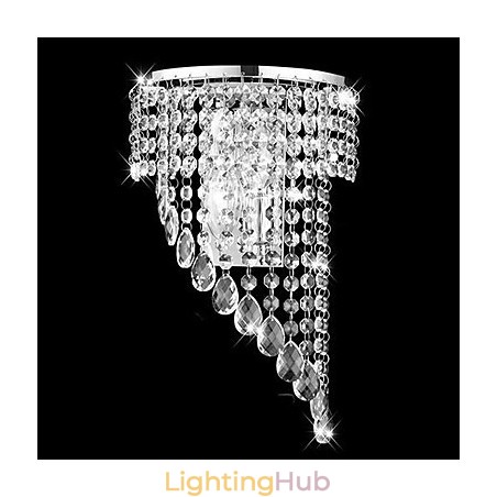 Crystal Flush Mount wall Lights Modern Contemporary Metal Crystal Flush Mount wall Lights Modern Contemporary Metal