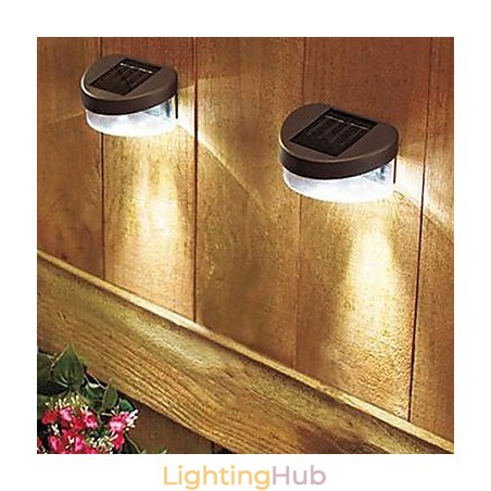 White Light Solar Light Path Wall Landscape Mount Garden Fence Light White Light Solar Light Path Wall Landscape Mount Garden Fence Light