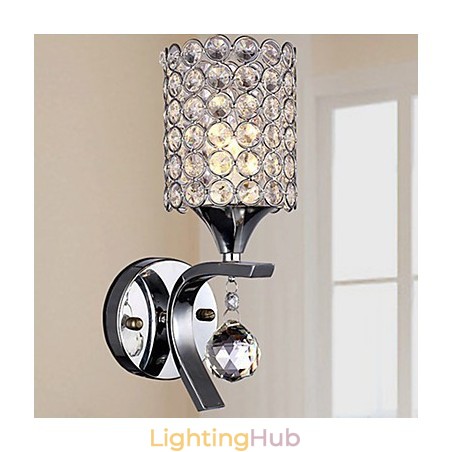 Wall Sconces Crystal Modern Contemporary Metal Wall Sconces Crystal Modern Contemporary Metal