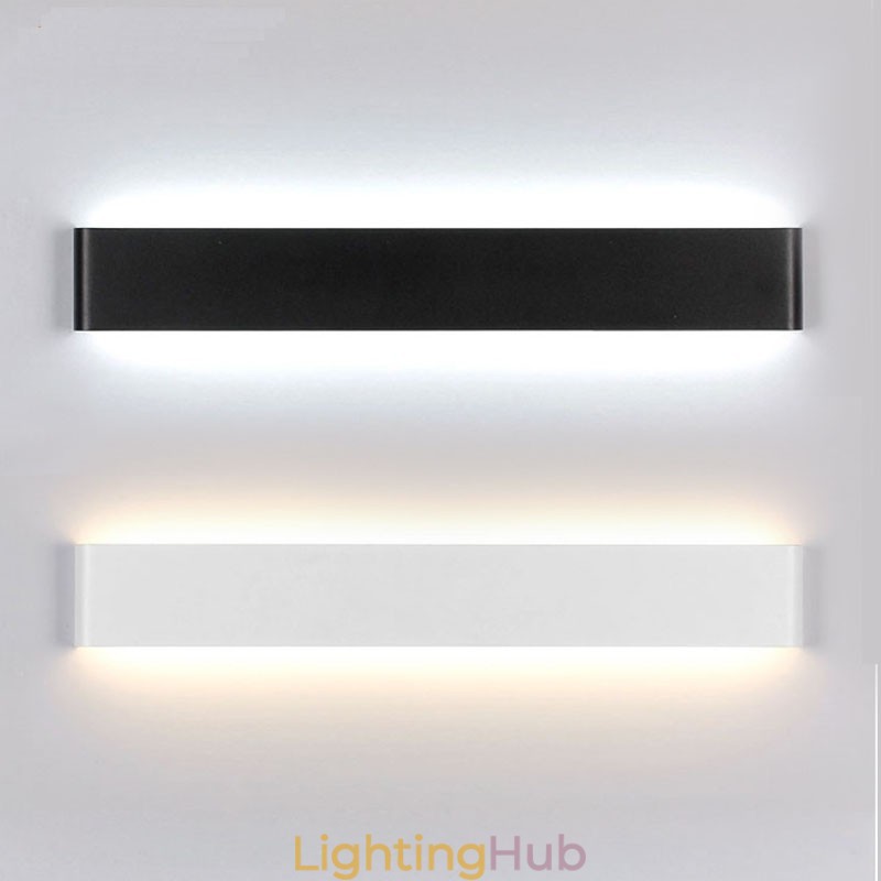 Long Modern Contemporary Wall Lamps & Sconces For Indoor Metal Wall Light IP 44 for Bathroom Bedroom Living Room