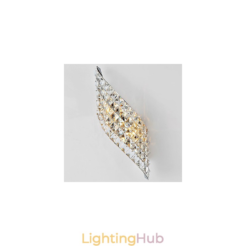 Crystal Wall Light Modern Incision Electroplate Tempering