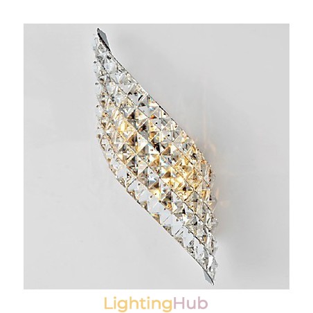 Crystal Wall Light Modern Incision Electroplate Tempering