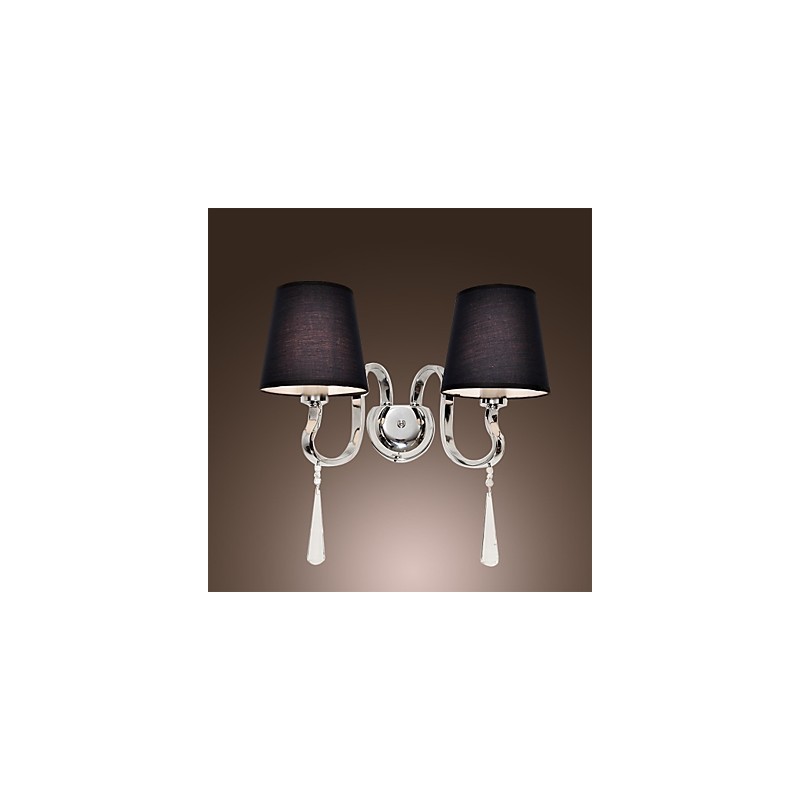 Crystal Wall Sconces Traditional Classic Metal