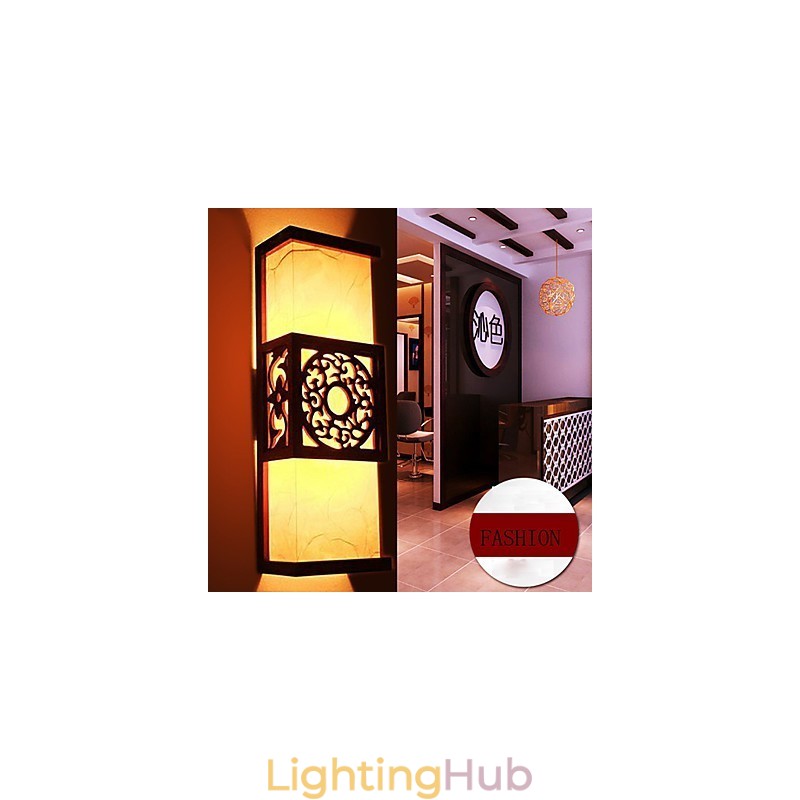 Archaize Corridor Corridor Classical Sheepskin Wall Lamp Light