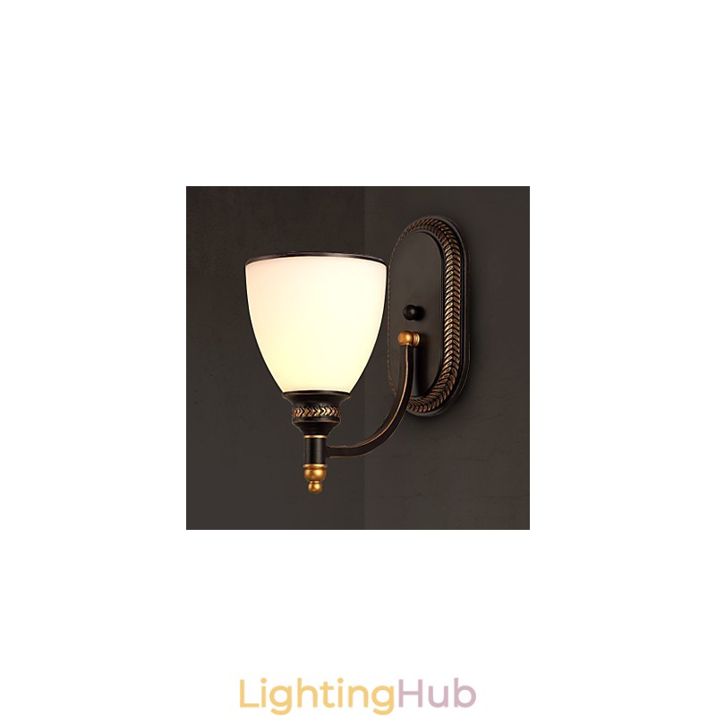 The Nordic Country Glass Wall Lamp Lights