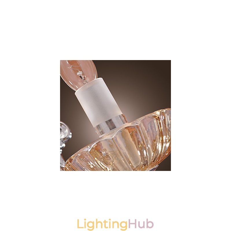 Elegant Crystal Wall Light with 2 Lights